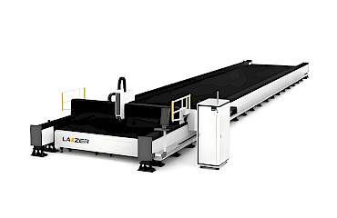 Широкоформатный лазерный станок резки металла открытого типа LAZER LZ6030 12000кВт