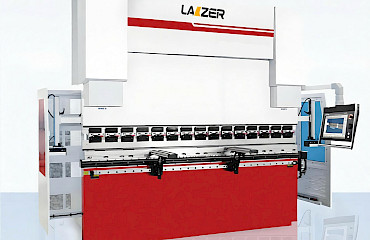 Серво-гидравлический листогибочный пресс с ЧПУ2500 мм, 125 тонн 4 осей CT8